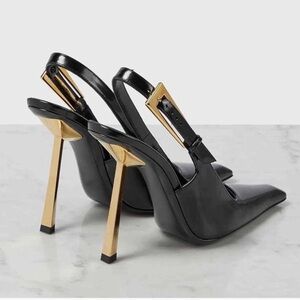 Elegant Black Stiletto Heels